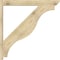 Ekena Millwork Funston Slat Rough Sawn Outlooker, Douglas Fir, 6"W x 46"D x 46"H OUT06X46X46FST06RDF - alternate 2